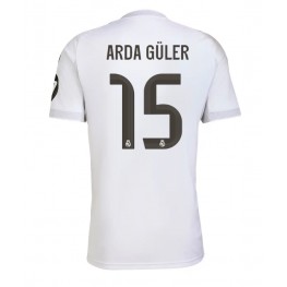 Real Madrid Arda Guler #15 Thuis tenue 2025-26 Korte Mouw